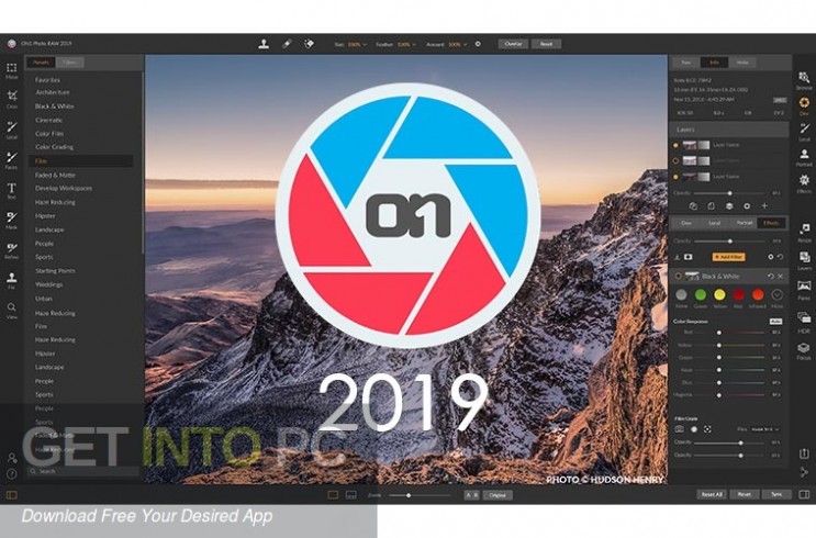 ON1 Photo RAW 2019 for Mac Free Download